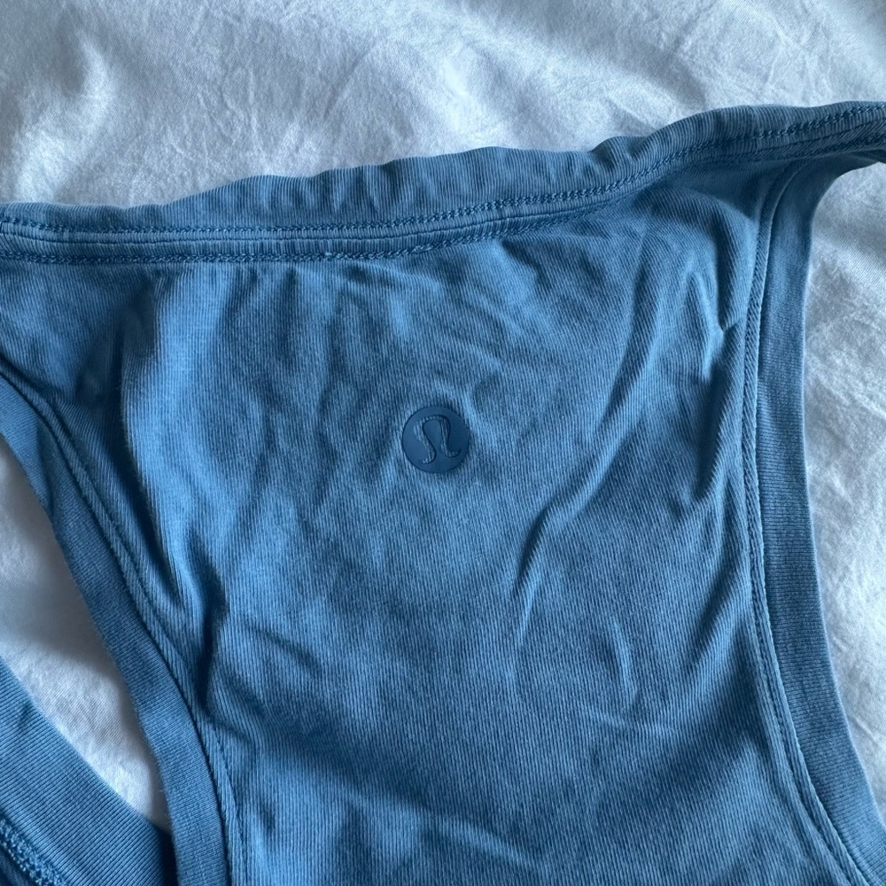 Lululemon Blue Love Tank